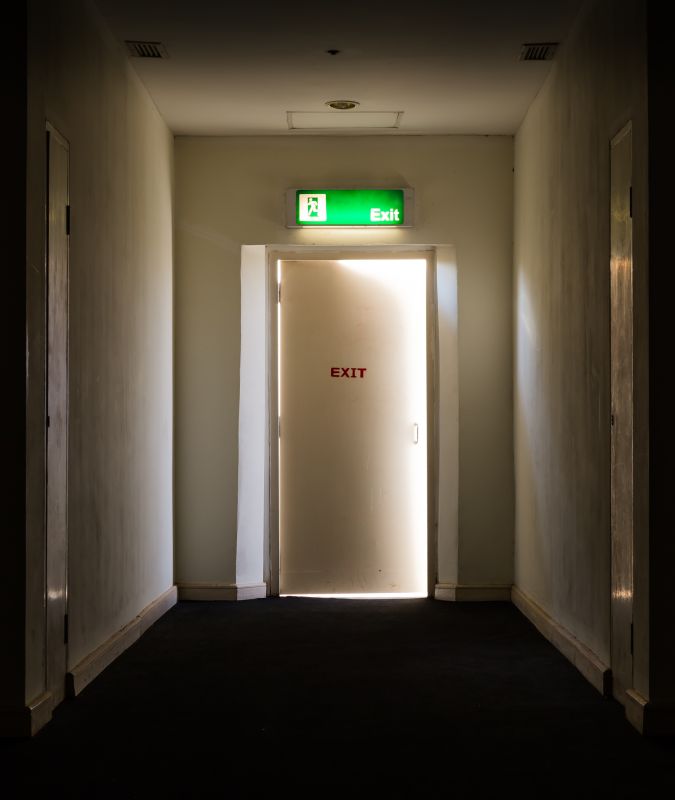 Emergency Exit Fire Doors